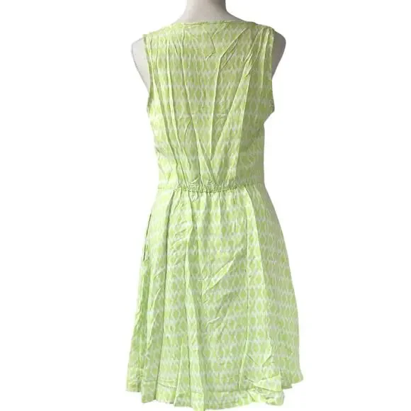 Lined Gap Geometric Print Dress - Picture 5 of 8